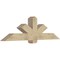 Ekena Millwork Kennewick Rough Sawn Timber Gable Bracket, Douglas Fir, 72"W x 21"H x 6"D x 6"F, 7/12 Pitch GBW072X21X0606KEN00RDF - alternate 3